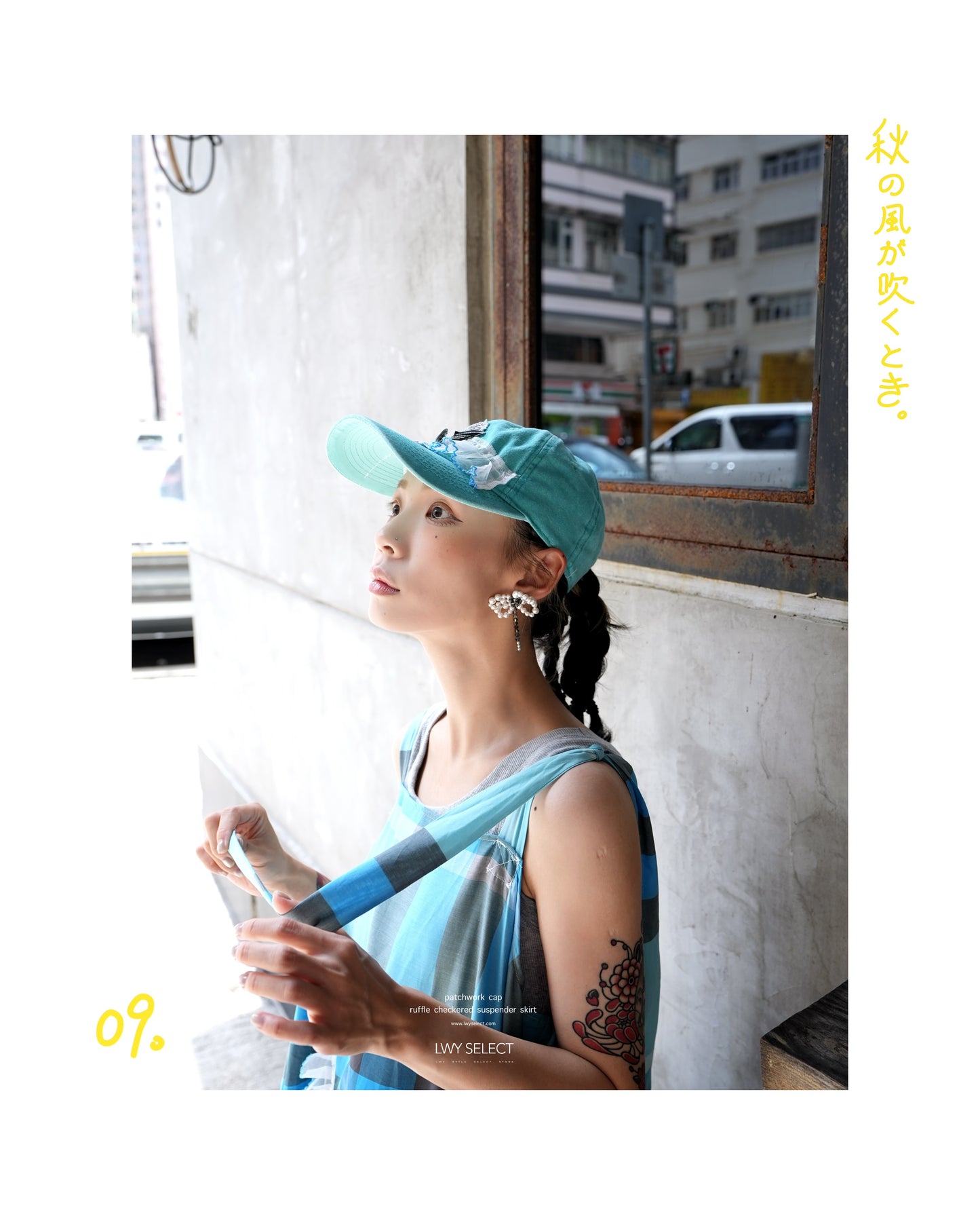 No.202537 patchwork cap - 2025 September Collection