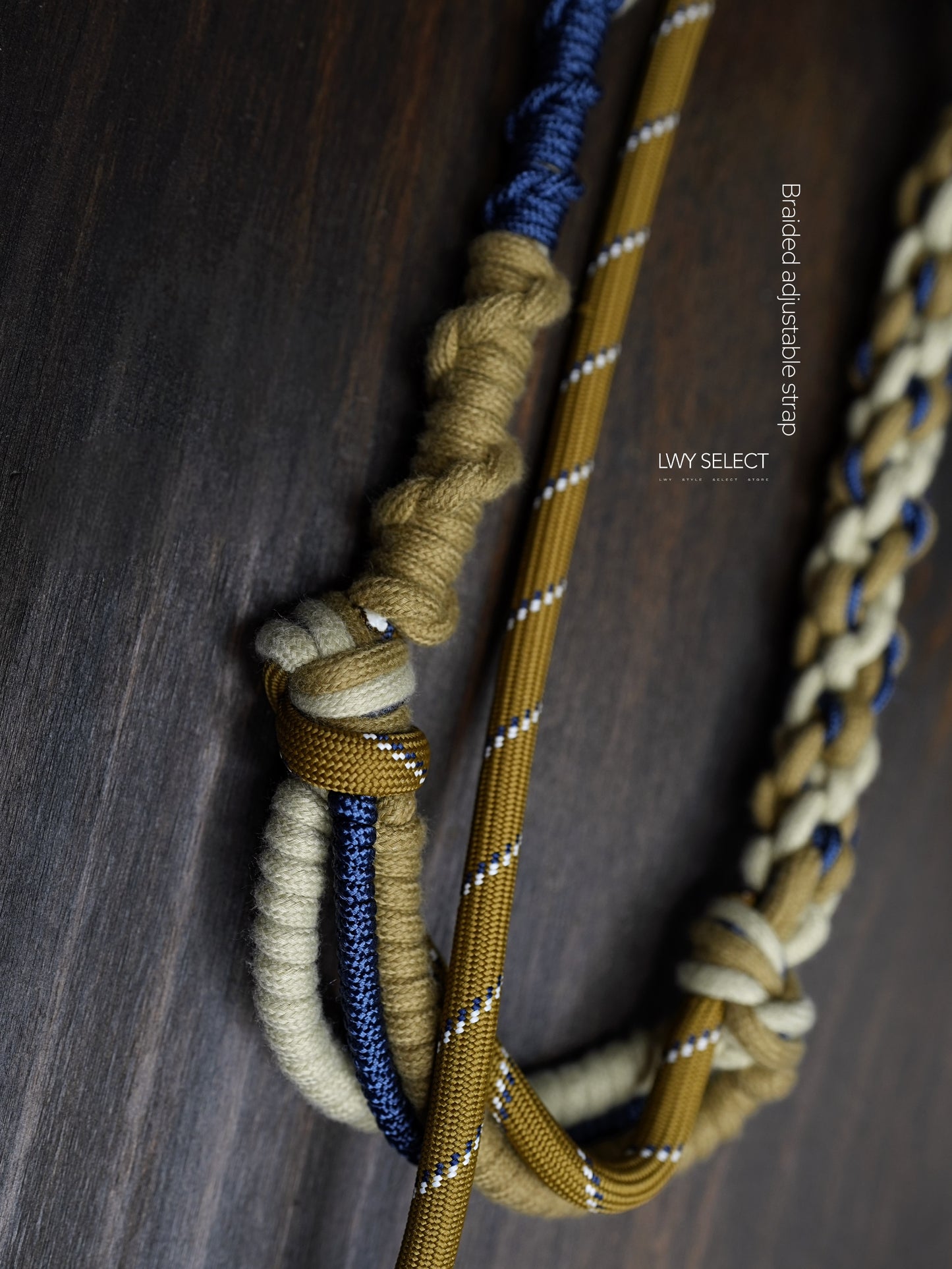 No.BS65 Braided adjustable strap(72-145)
