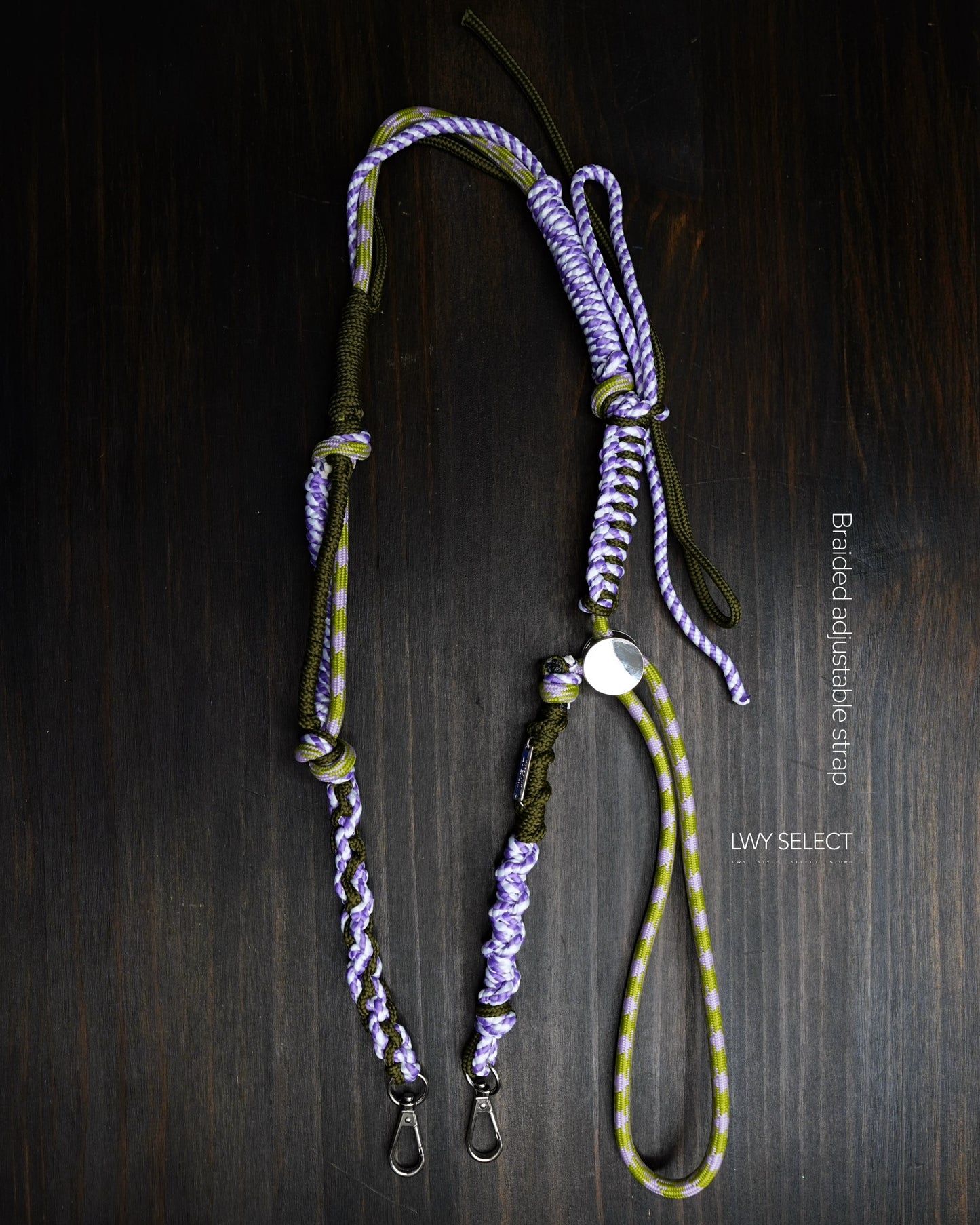 No.BS63 Braided adjustable strap(92-140)
