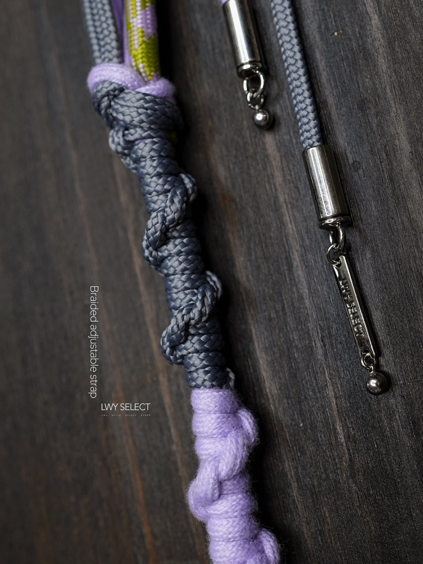 No.BS64 Braided adjustable strap(95-153)