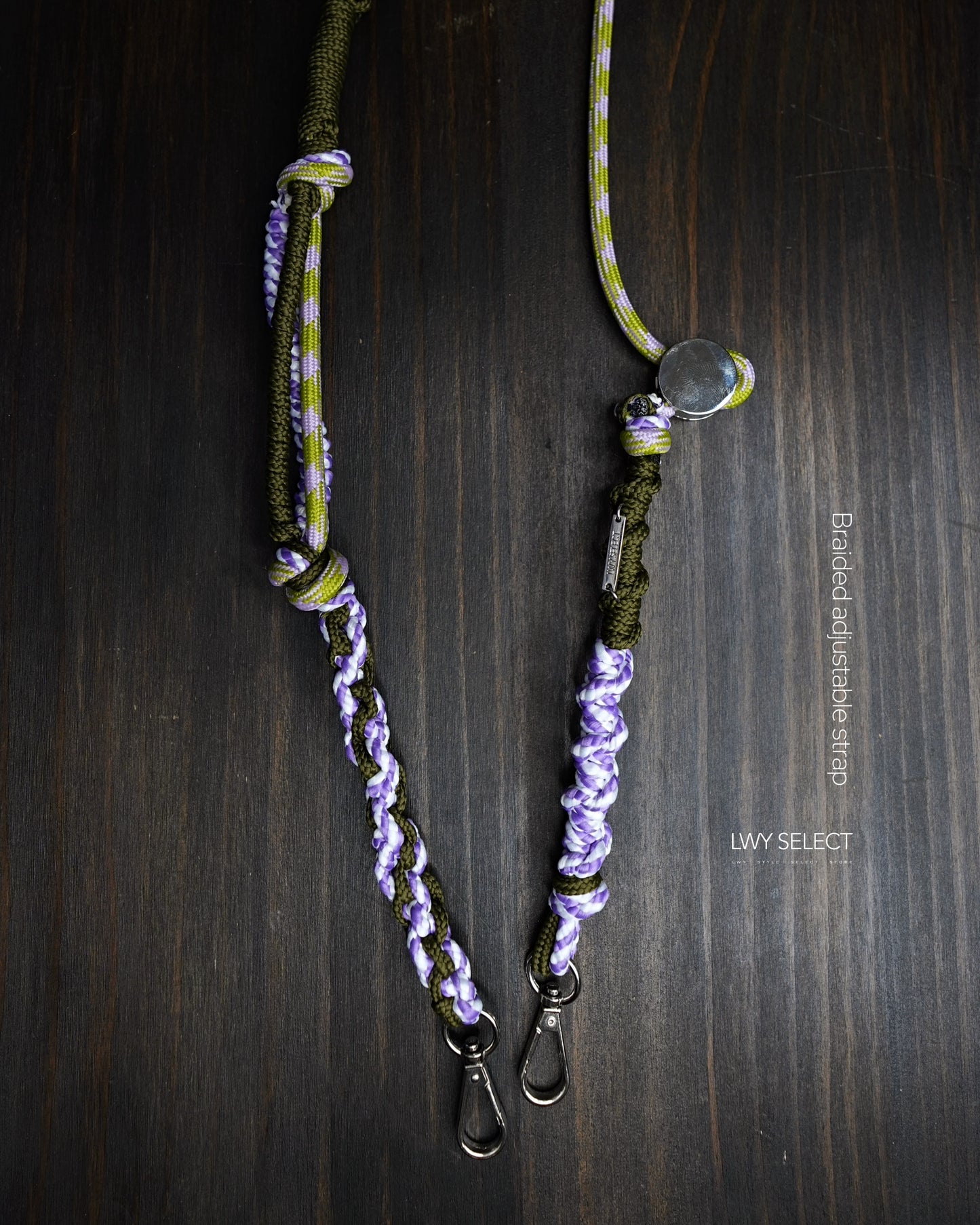 No.BS63 Braided adjustable strap(92-140)