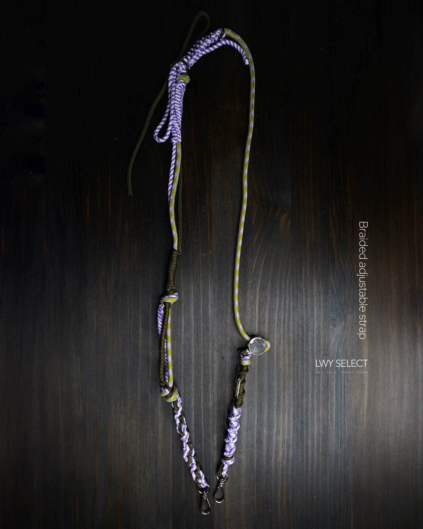 No.BS63 Braided adjustable strap(92-140)