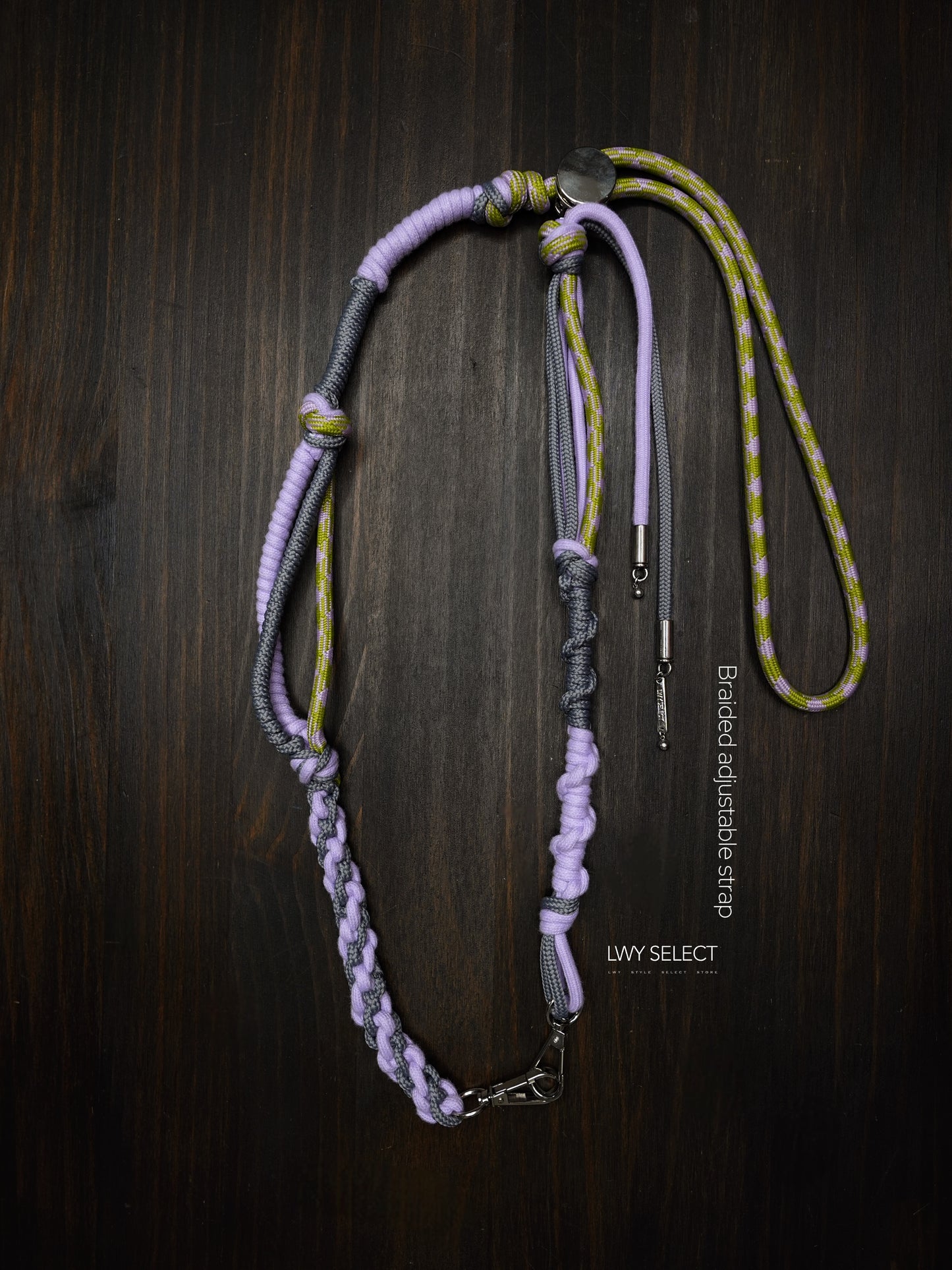 No.BS64 Braided adjustable strap(95-153)