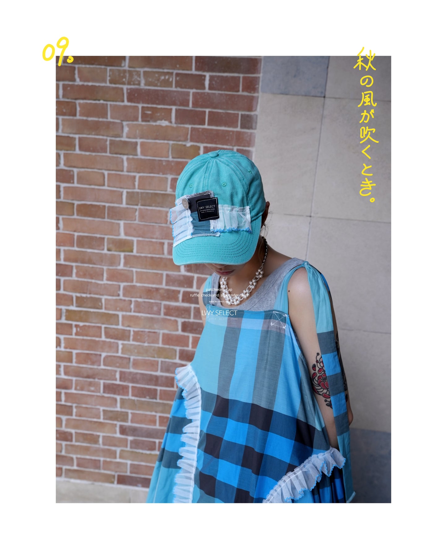 No.202537 patchwork cap - 2025 September Collection
