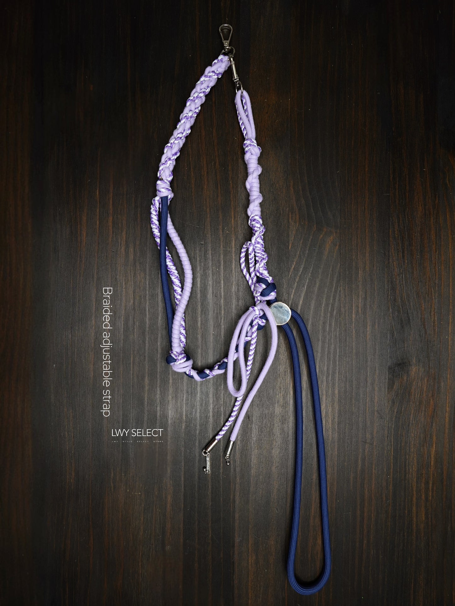 No.BS66 Braided adjustable strap(84-154)