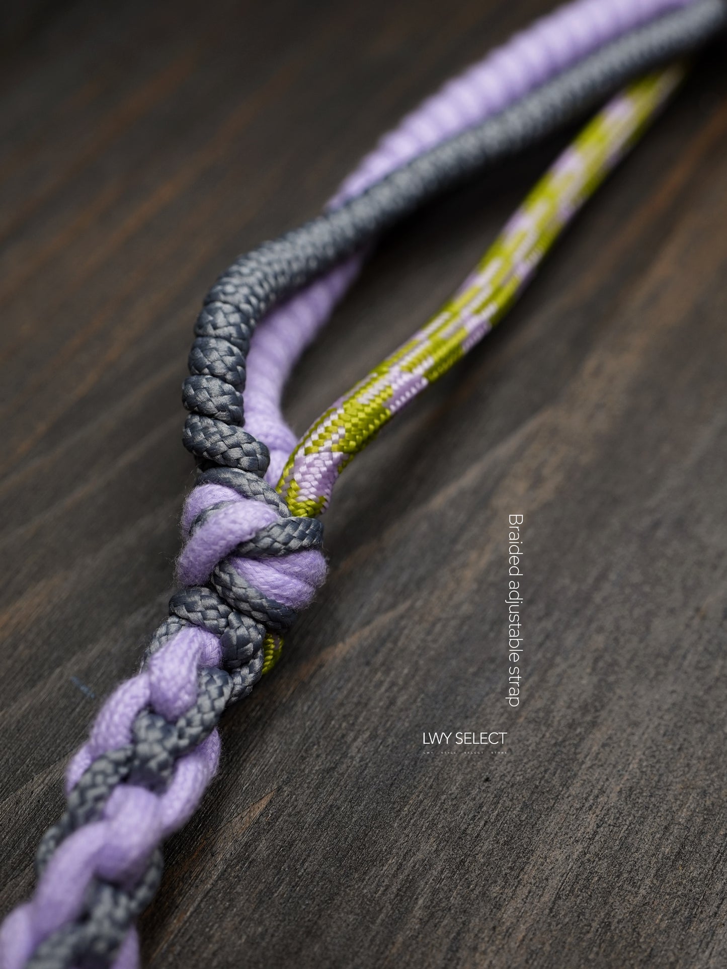 No.BS64 Braided adjustable strap(95-153)