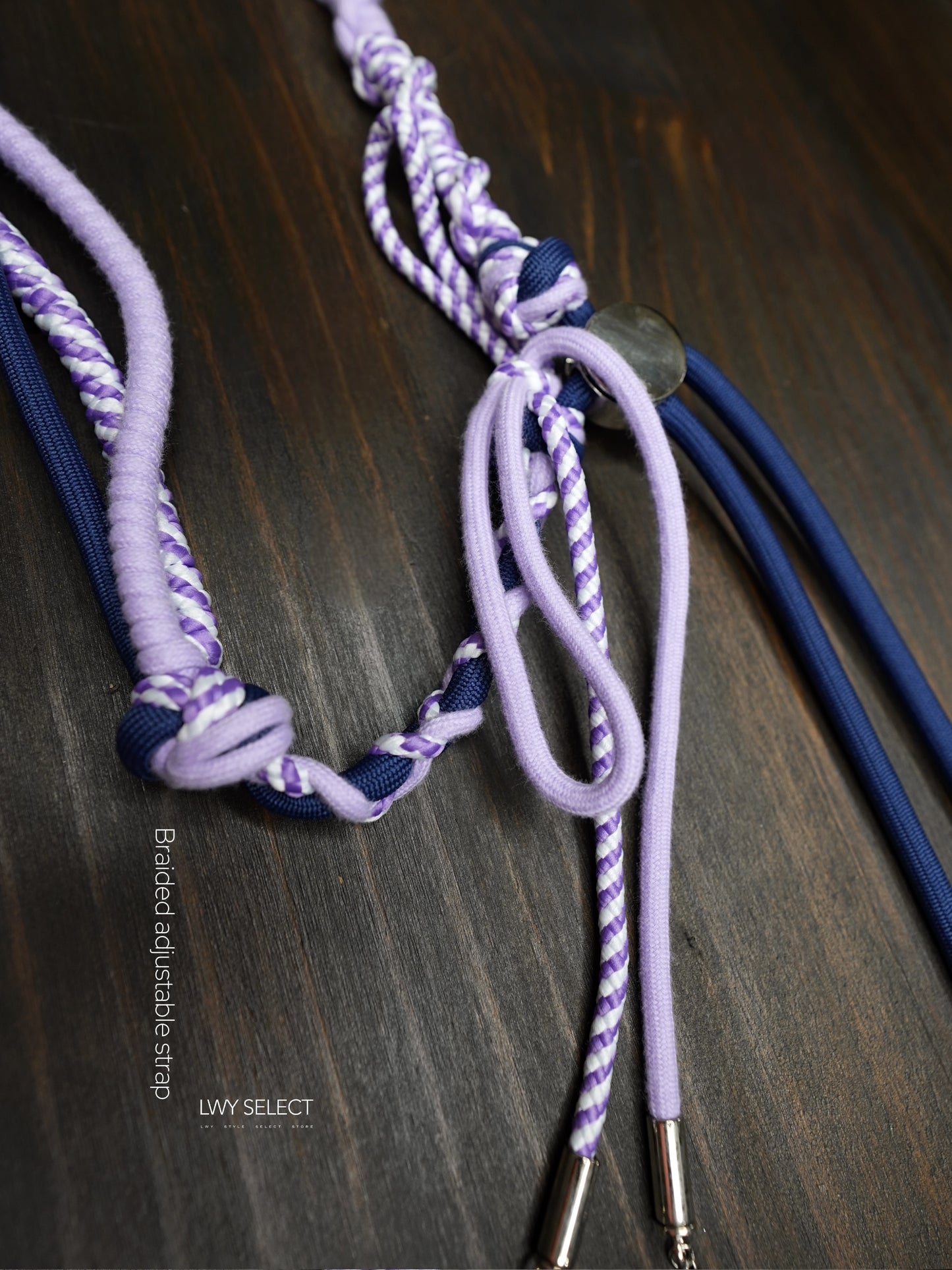 No.BS66 Braided adjustable strap(84-154)