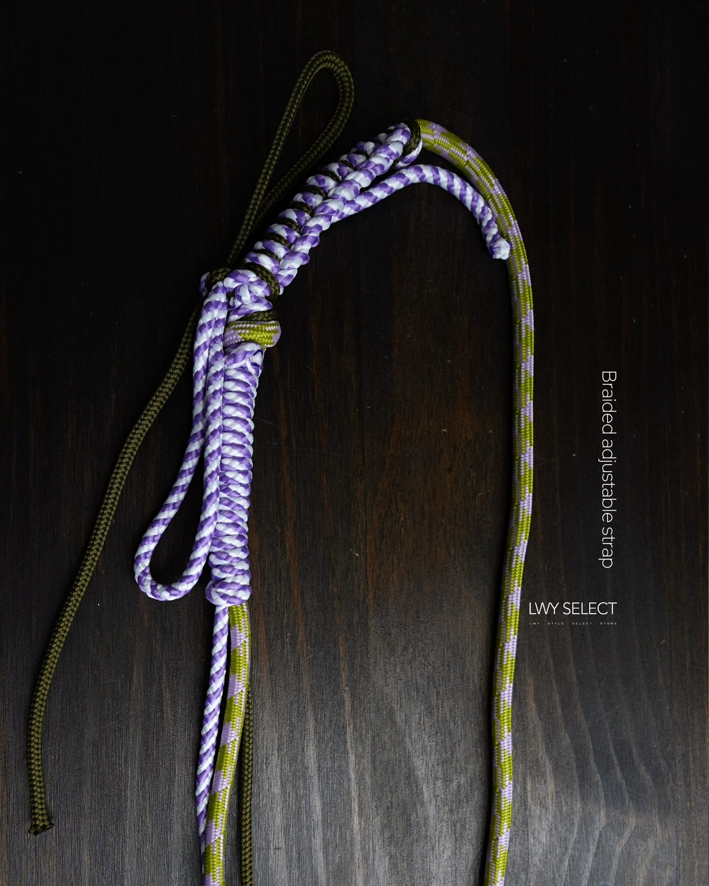 No.BS63 Braided adjustable strap(92-140)