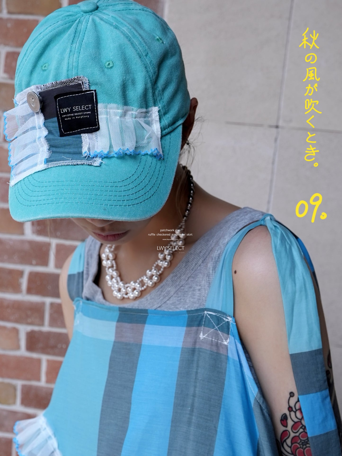 No.202537 patchwork cap - 2025 September Collection