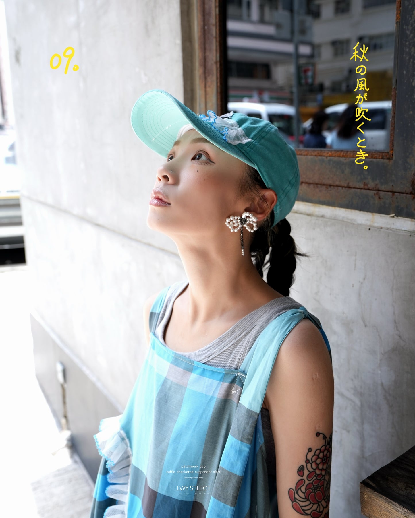 No.202537 patchwork cap - 2025 September Collection