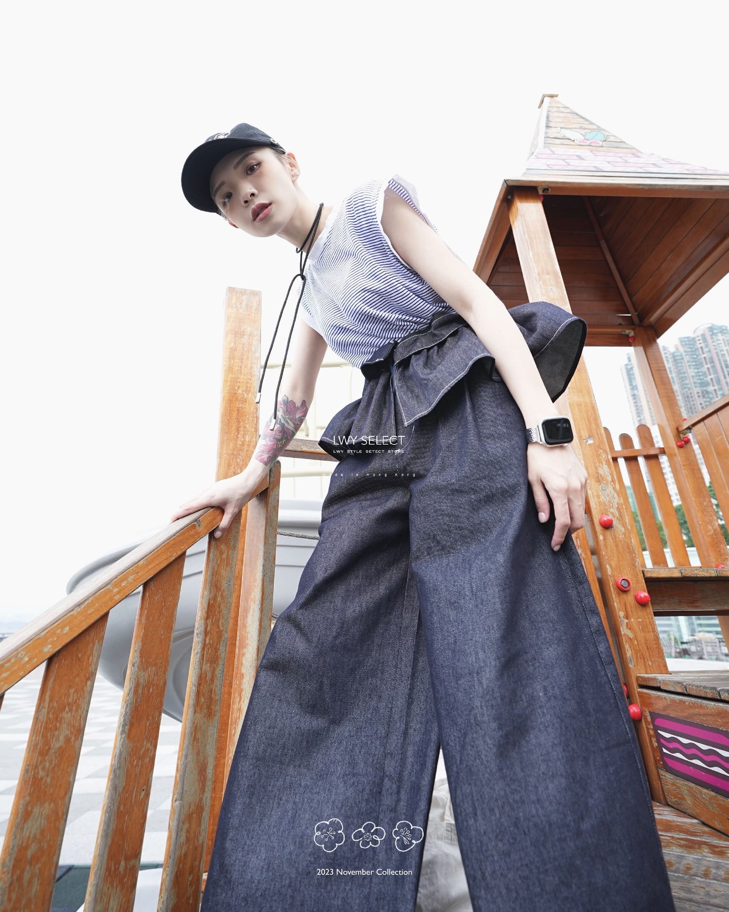 2023 November collection-7 way denim outer