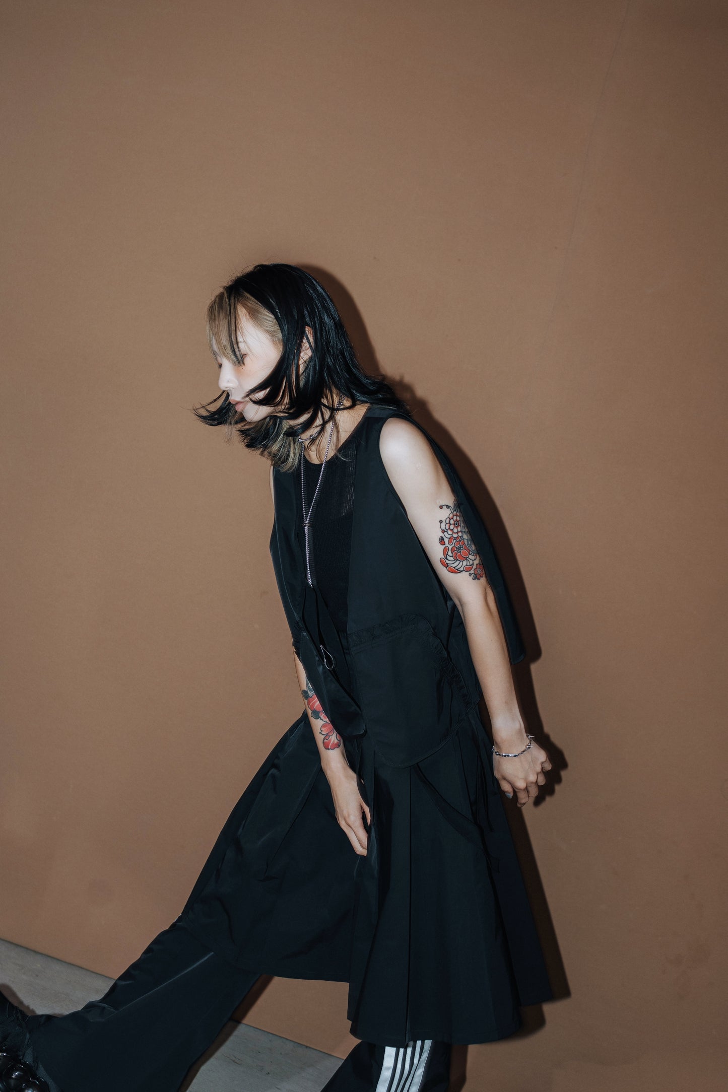 No.202514 Still vest jackrt (black) - 2025 June Collection