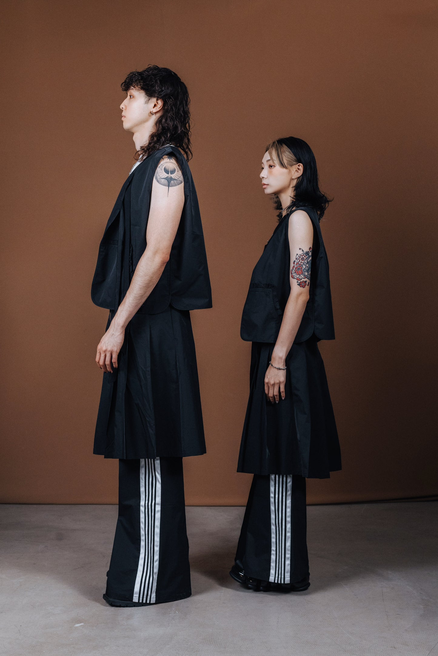 No.202513 Pleated skirt (black) - 2025 June Collection