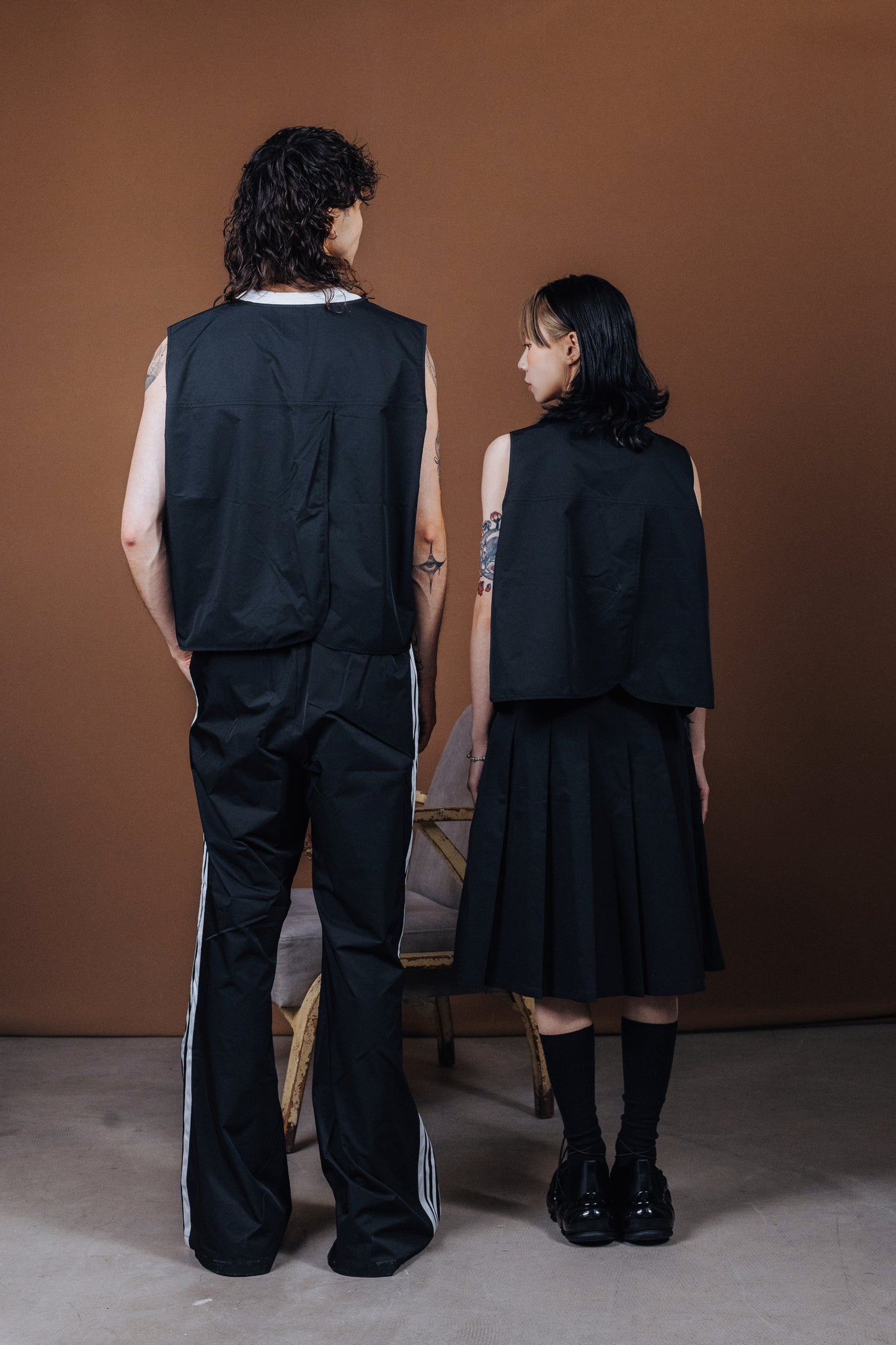 No.202513 Pleated skirt (black) - 2025 June Collection
