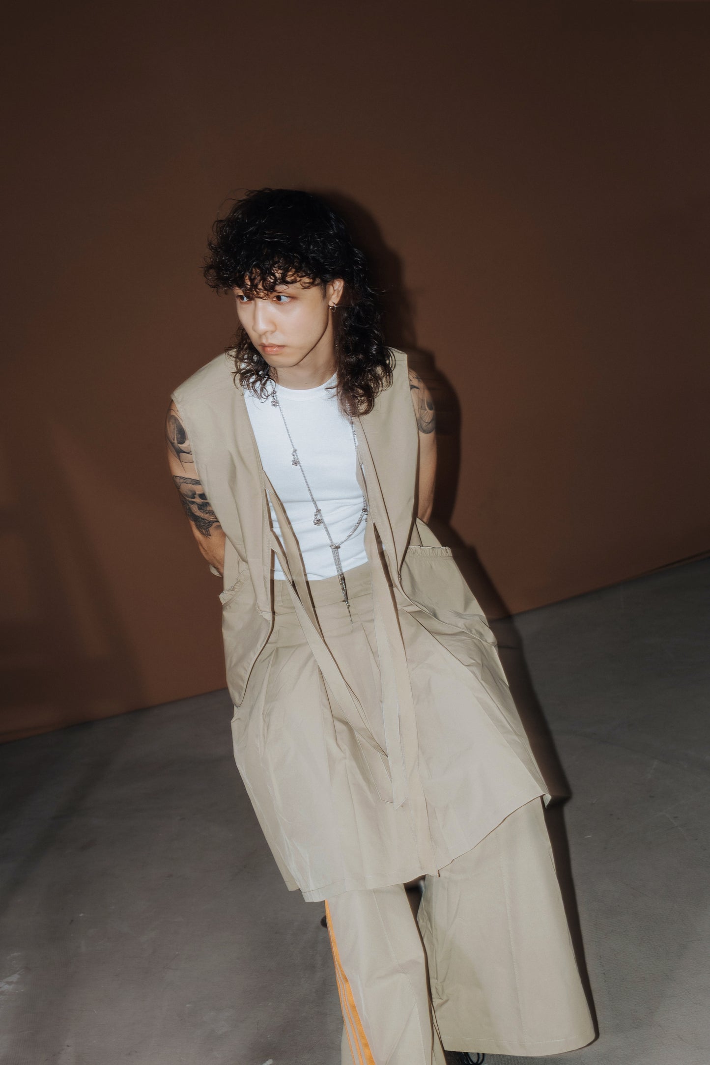 No.202517 Still vest jackrt (beige) - 2025 June Collection
