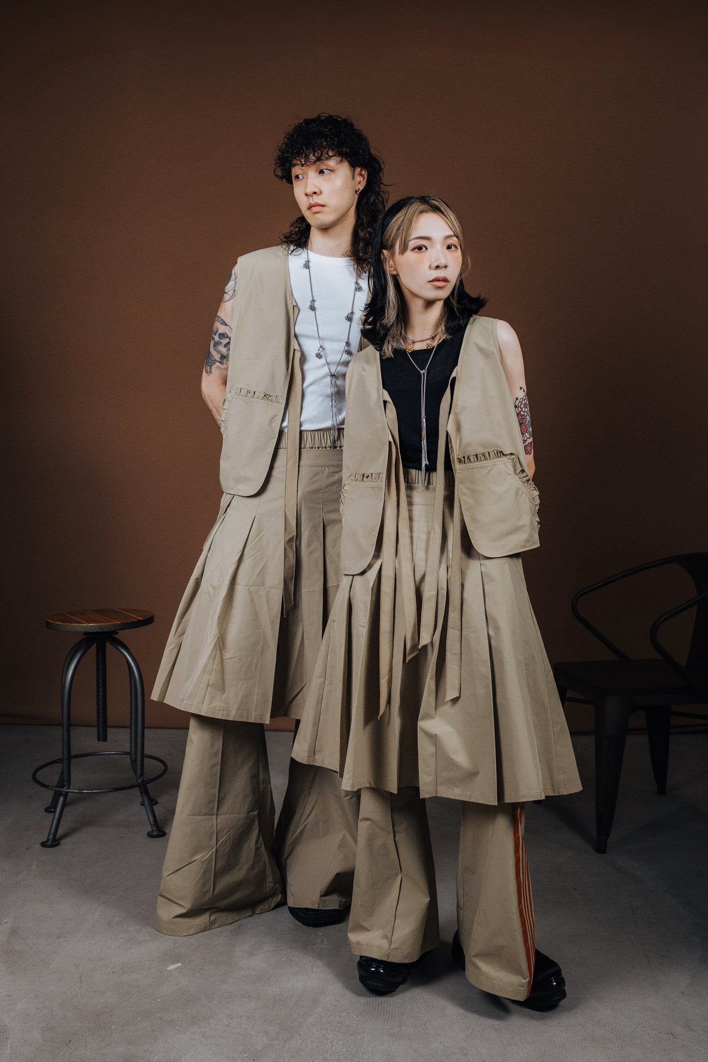 No.202517 Still vest jackrt (beige) - 2025 June Collection