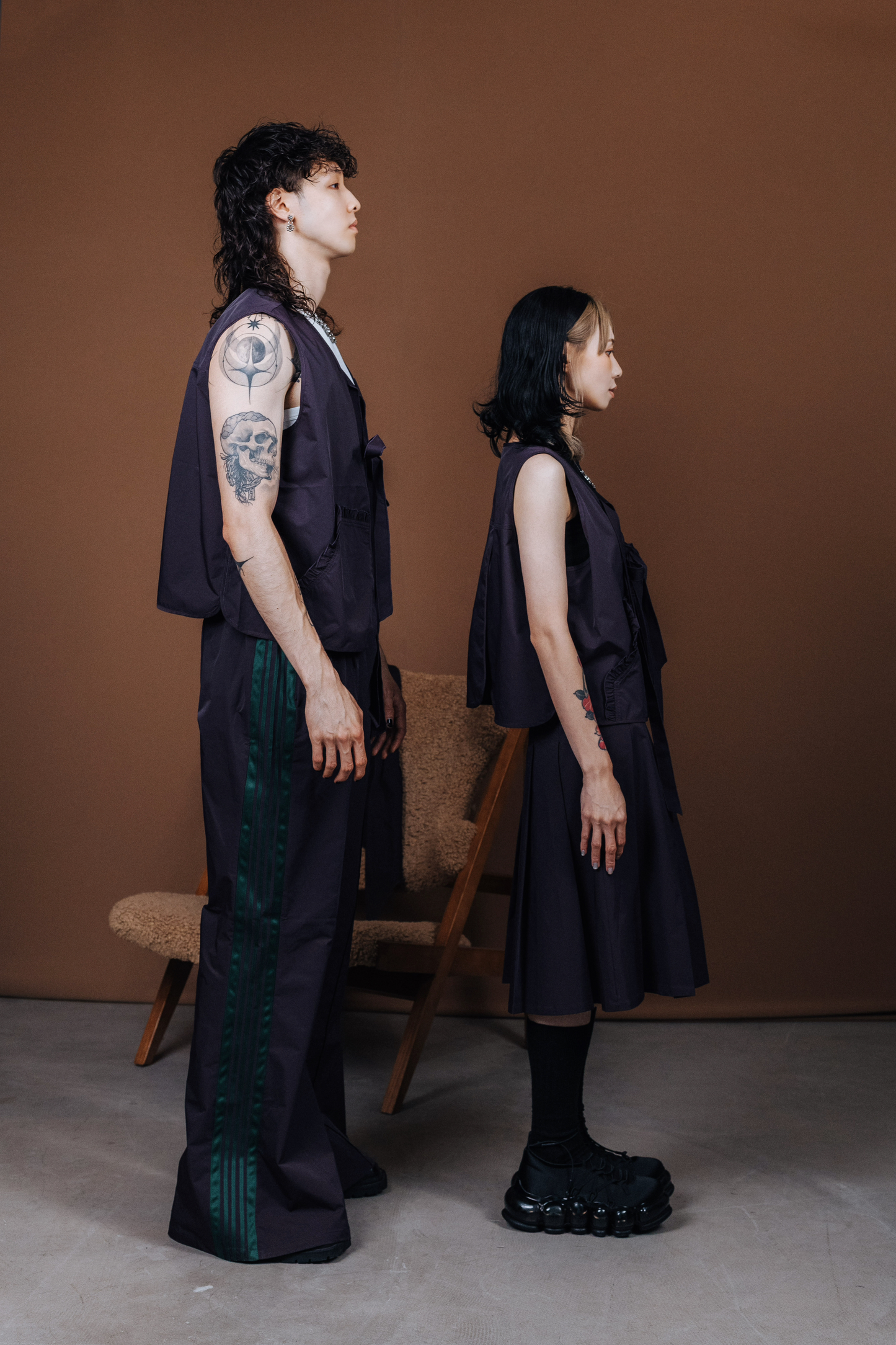 No.202520 Still vest jackrt (purple) - 2025 June Collection
