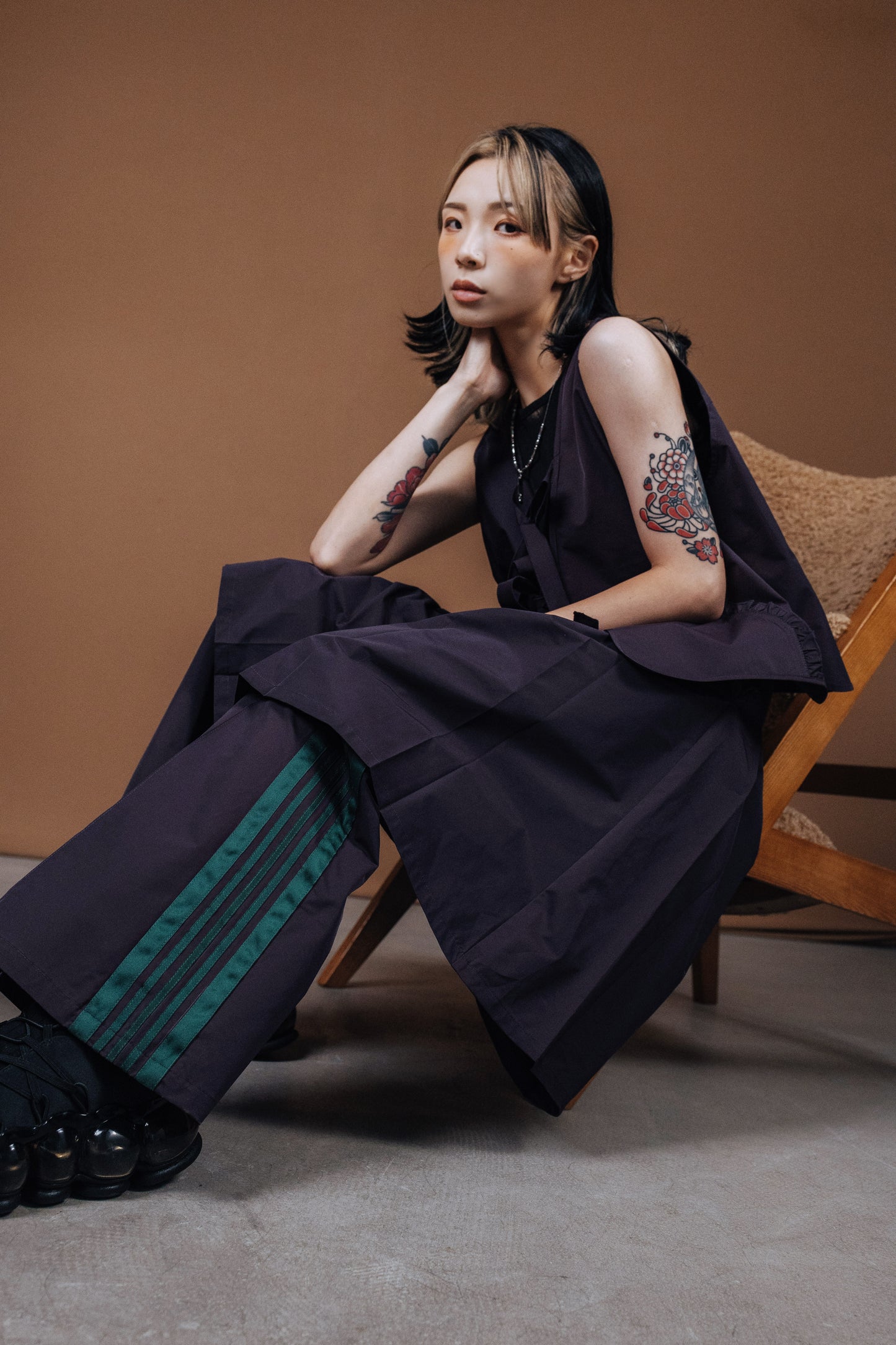 No.202520 Still vest jackrt (purple) - 2025 June Collection