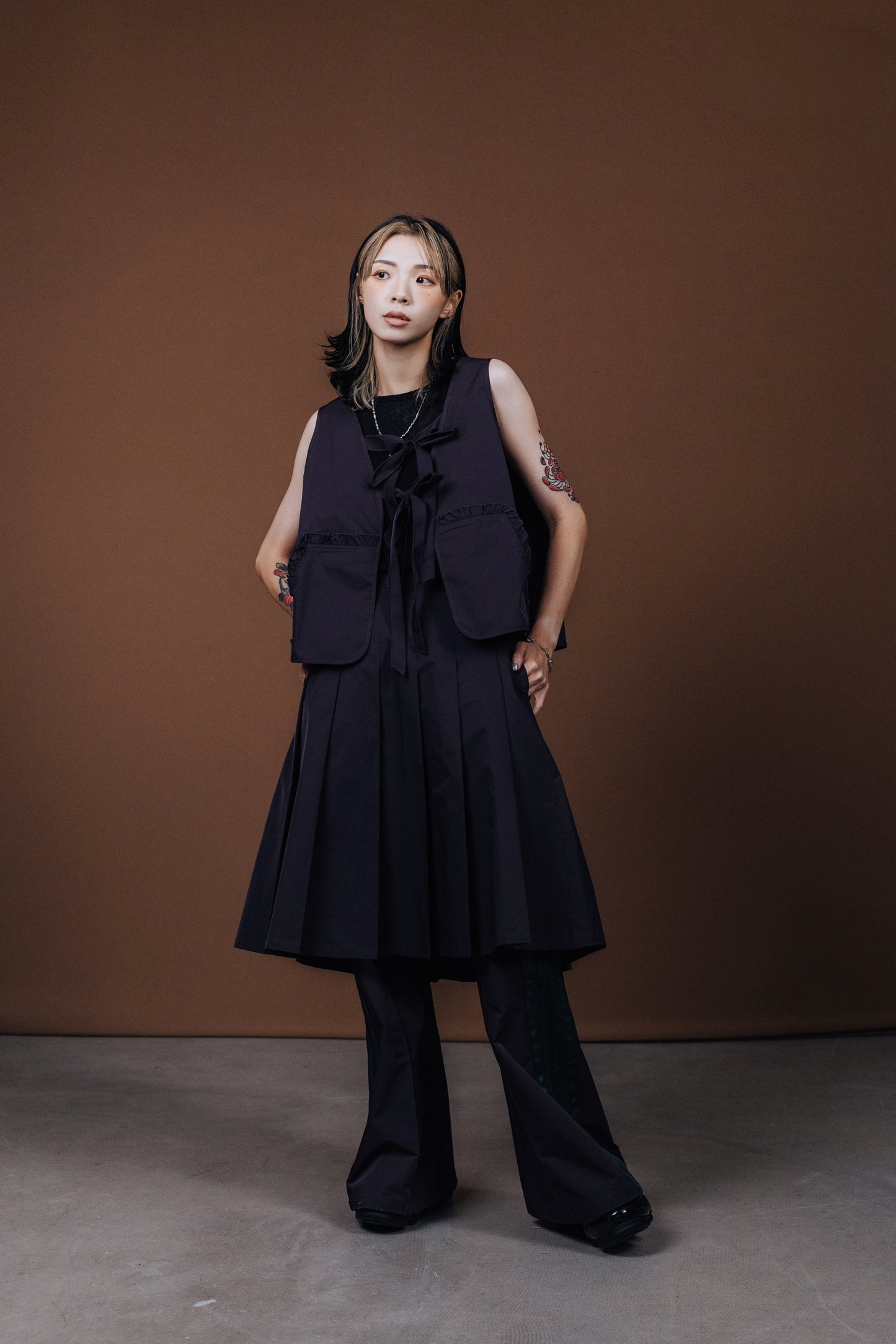 No.202519 Pleated skirt (purple) - 2025 June Collection