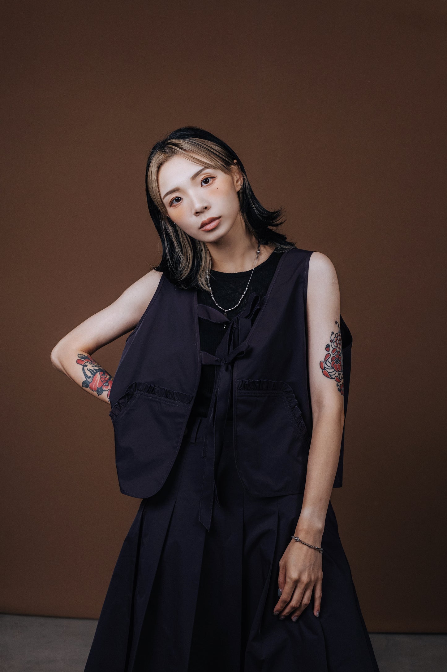 No.202520 Still vest jackrt (purple) - 2025 June Collection