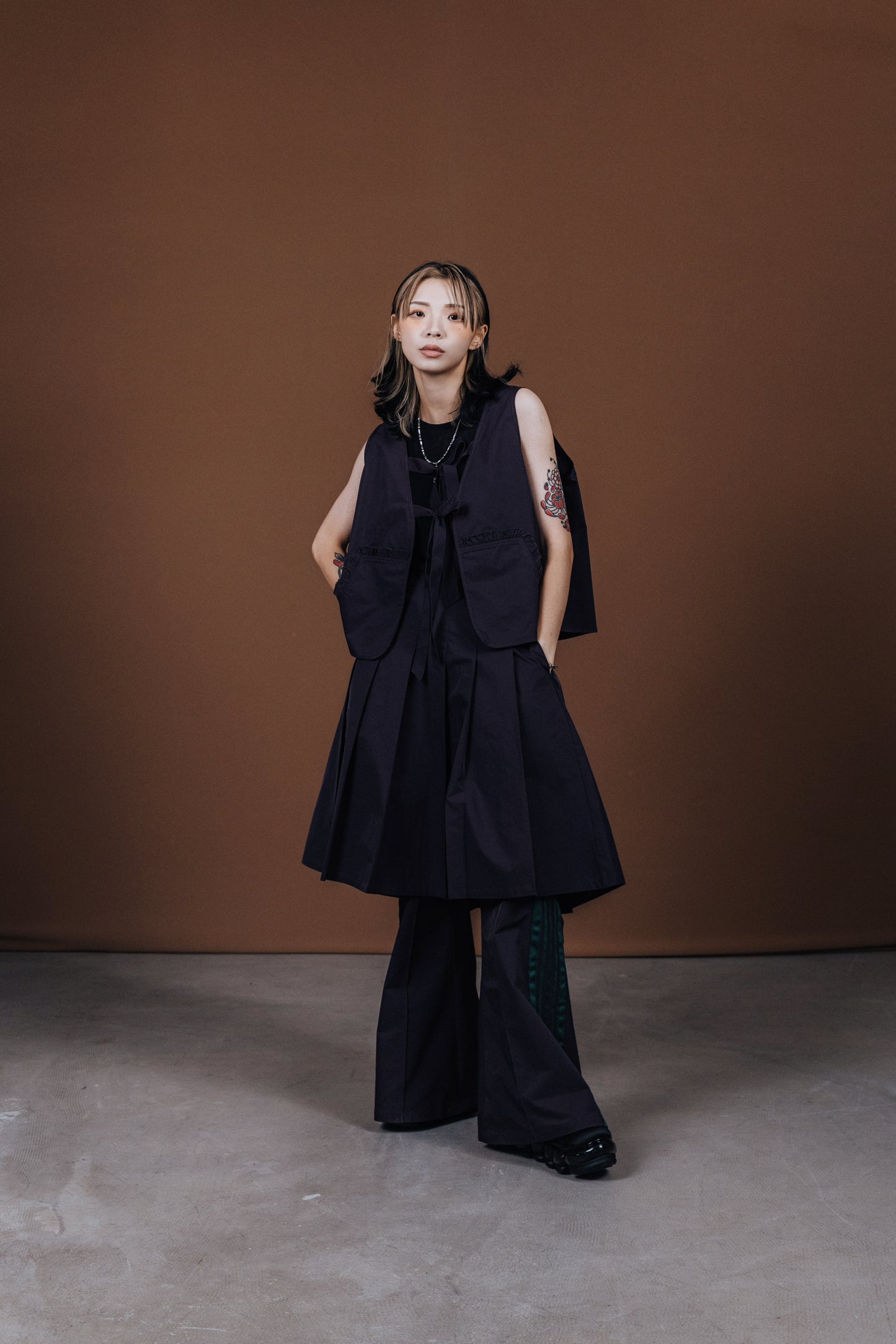 No.202519 Pleated skirt (purple) - 2025 June Collection