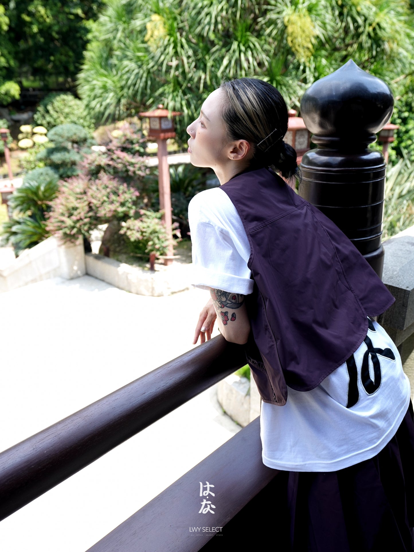 No.202532 flowers tee (unisex)-2025 August Collection