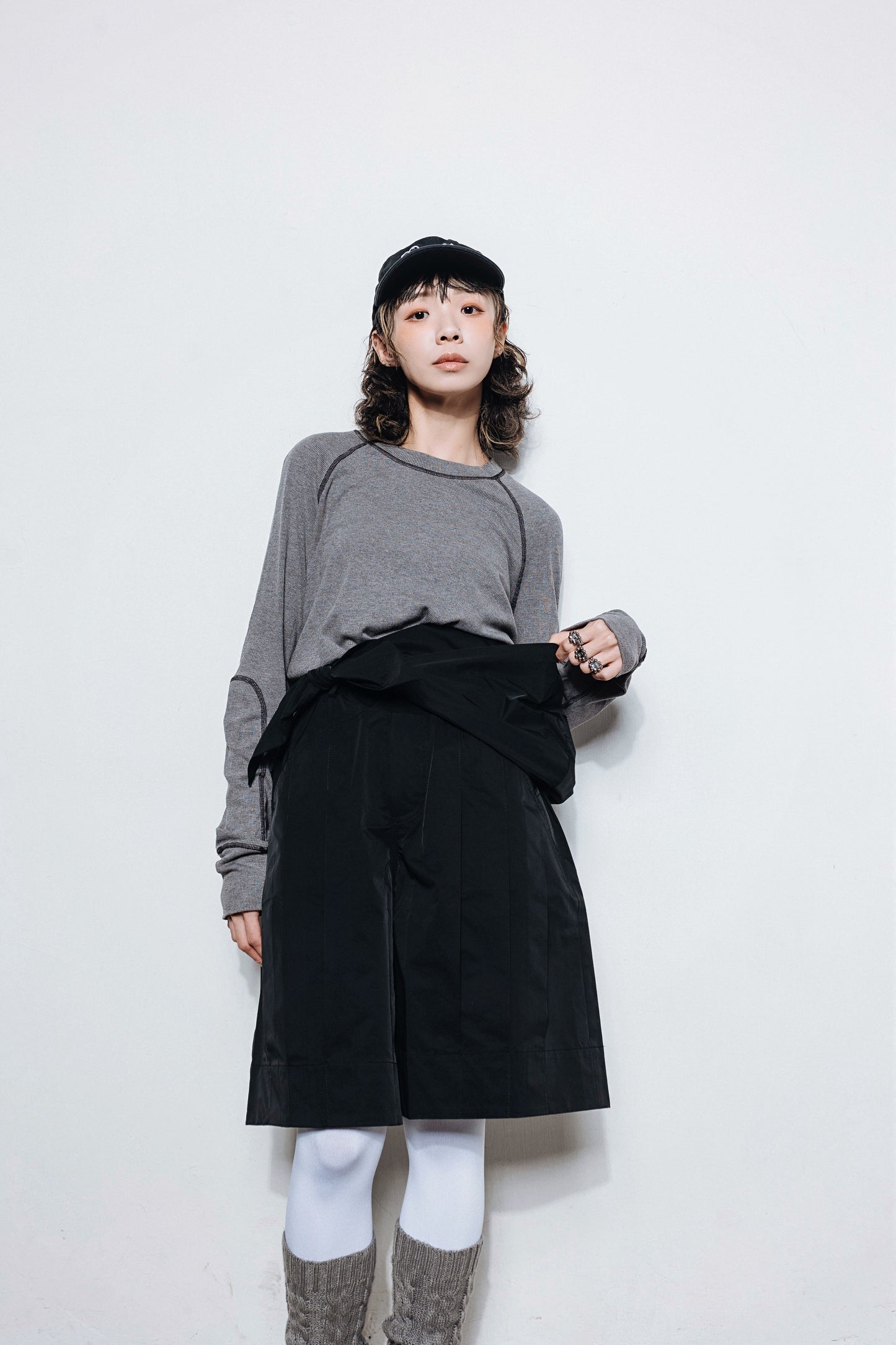 No.202504 Waterproof suit shorts (unisex)(black)- 2025 February Collection