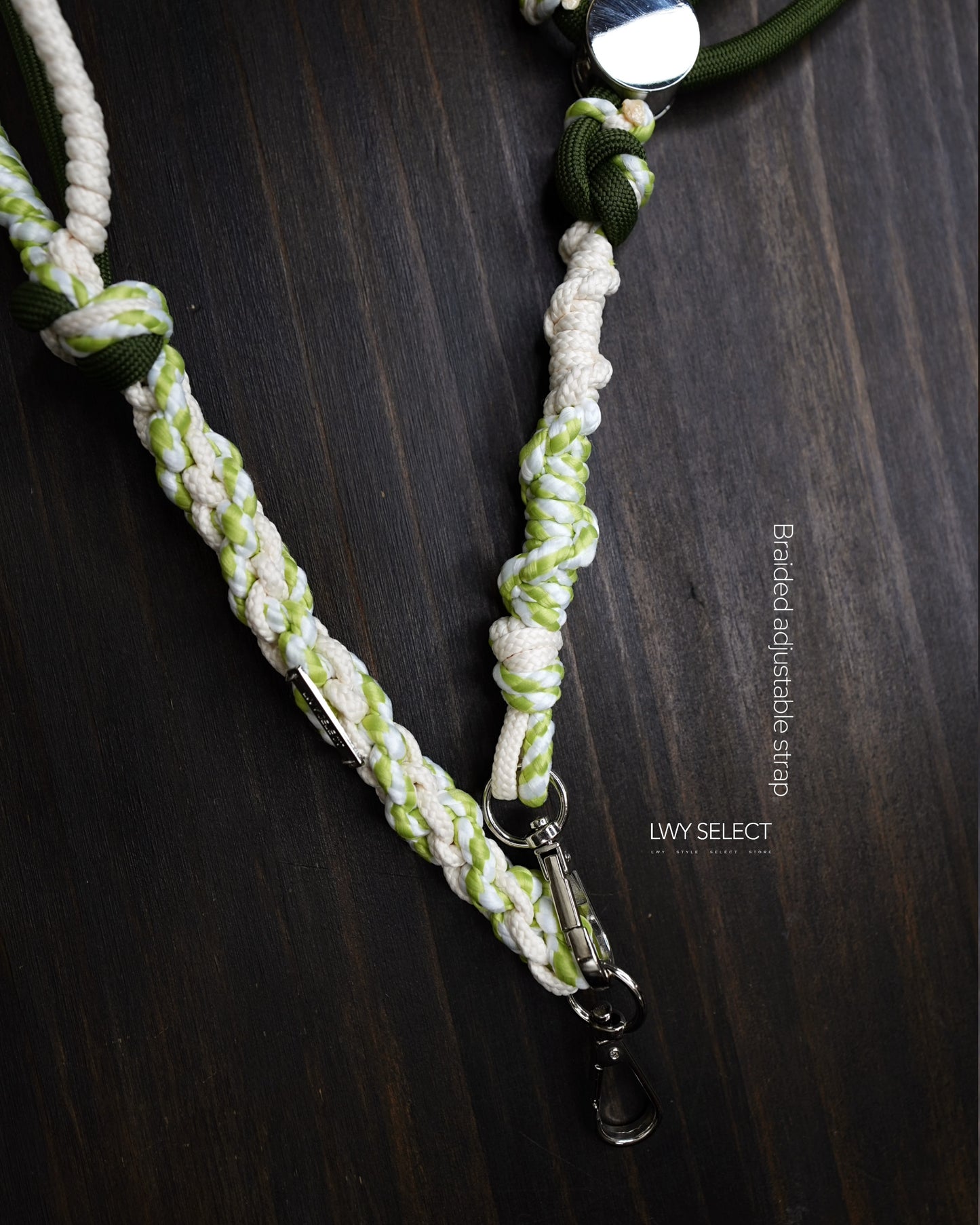 No.BS62 Braided adjustable strap (100-128cm)