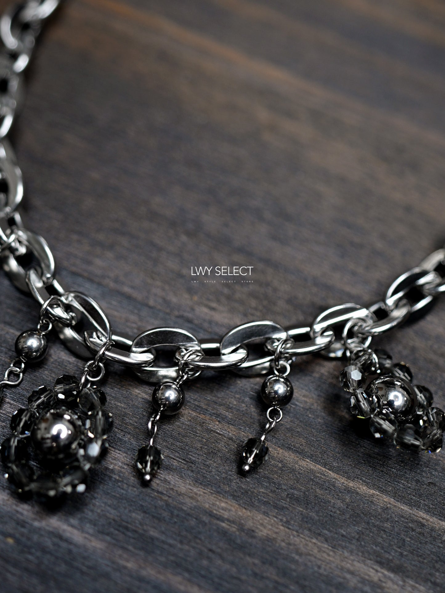 No.202466 Swarovski x steel necklace