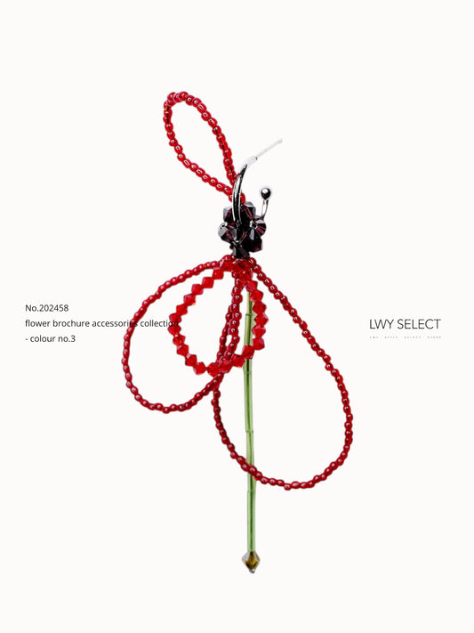 No.202458 flower brochure accessories collection - colour no.3