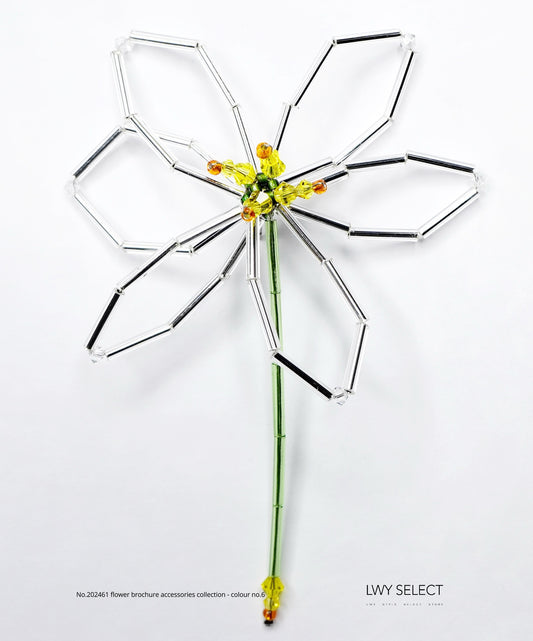 No.202461 flower brochure accessories collection - colour no.6