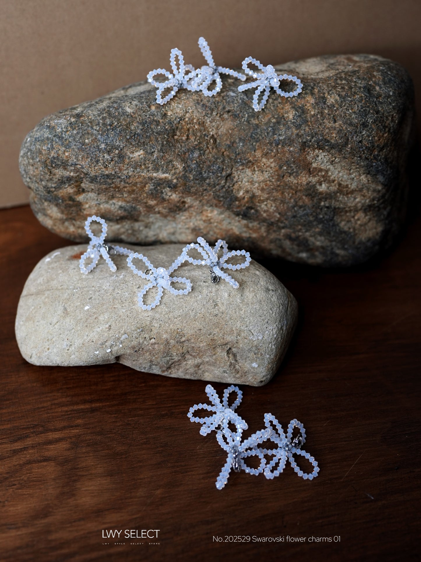 No.202529 Swarovski flower charms 01