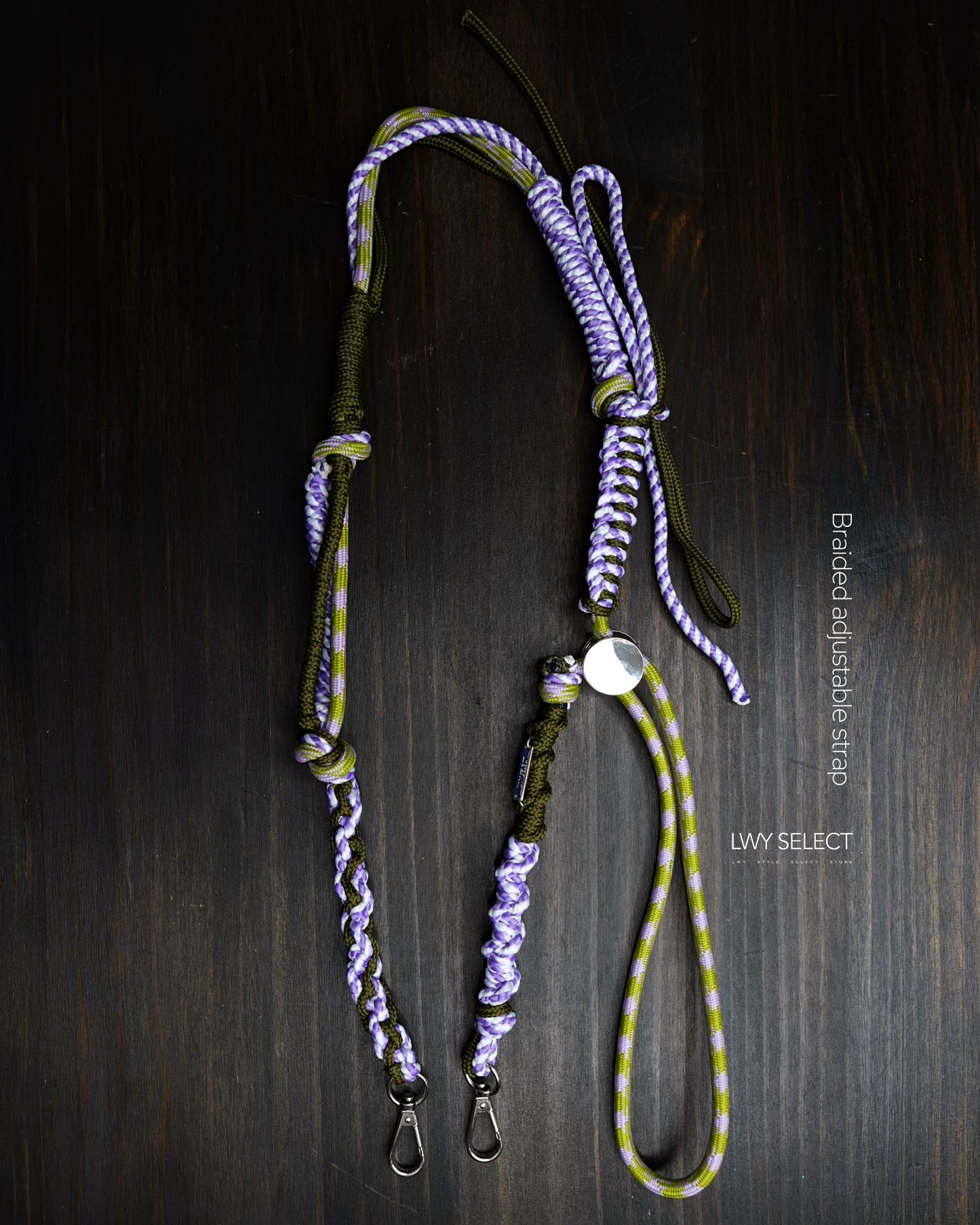 No.BS63 Braided adjustable strap（92-140）