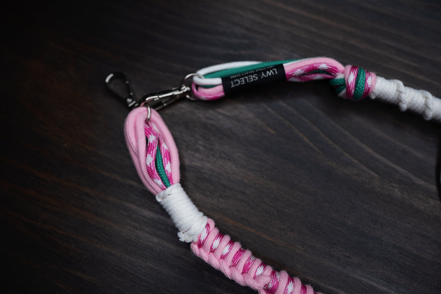 Type 01 - 2 Part Detachable ribbons Braided mobile phone strap