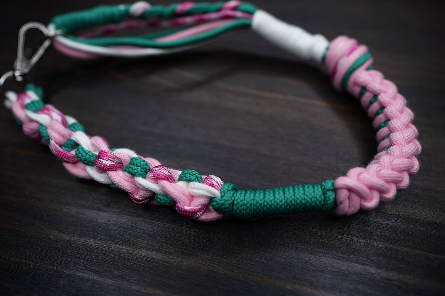 Type 01 - 2 Part Detachable ribbons Braided mobile phone strap