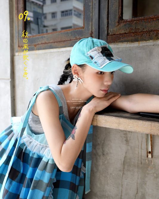 No.202537 patchwork cap - 2025 September Collection