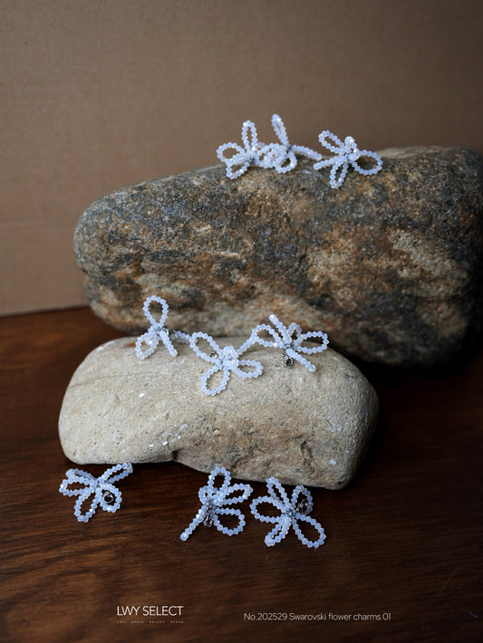 No.202529 Swarovski flower charms 01