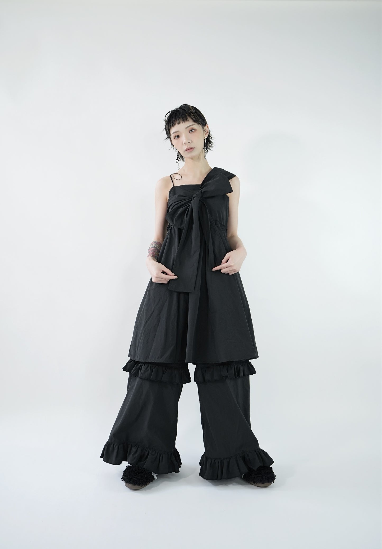 No.202418 black peaceful pants - 2024 June Collection