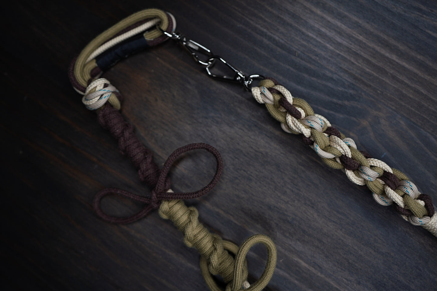 Type 02 - 2 Part Detachable ribbons Braided mobile phone strap