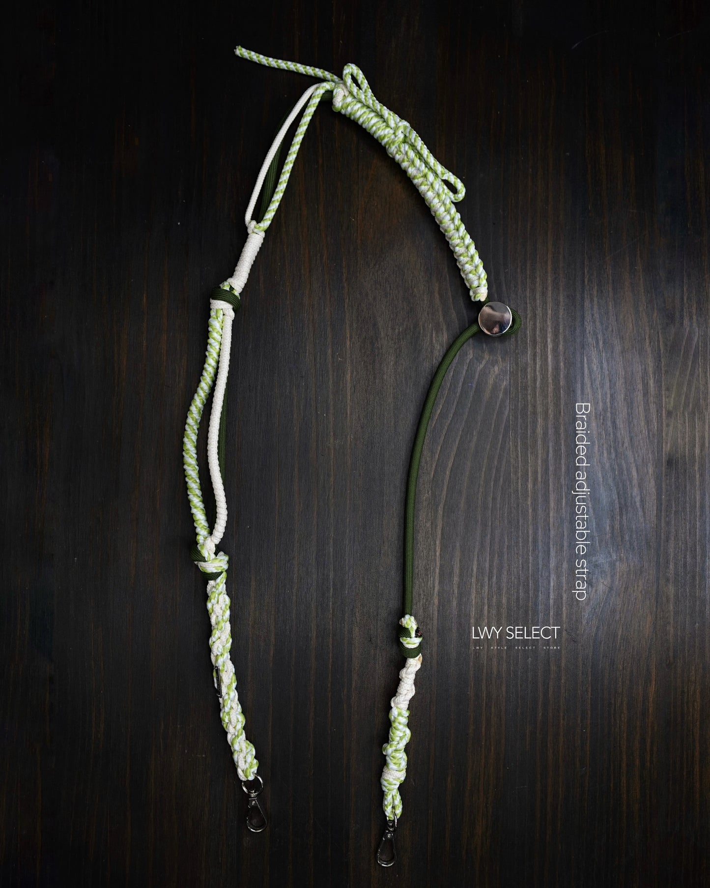 No.BS62 Braided adjustable strap (100-128cm)