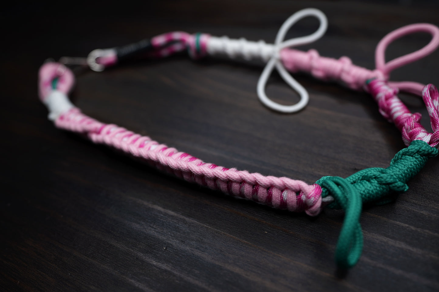 Type 01 - 2 Part Detachable ribbons Braided mobile phone strap