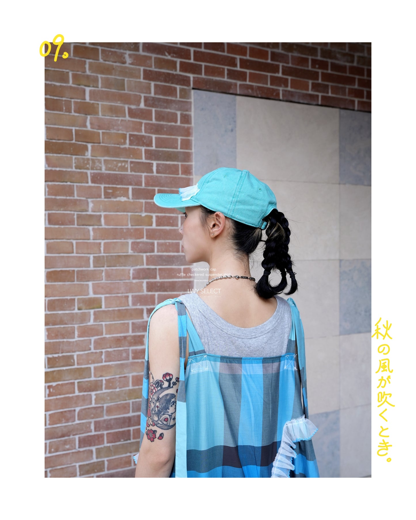 No.202537 patchwork cap - 2025 September Collection