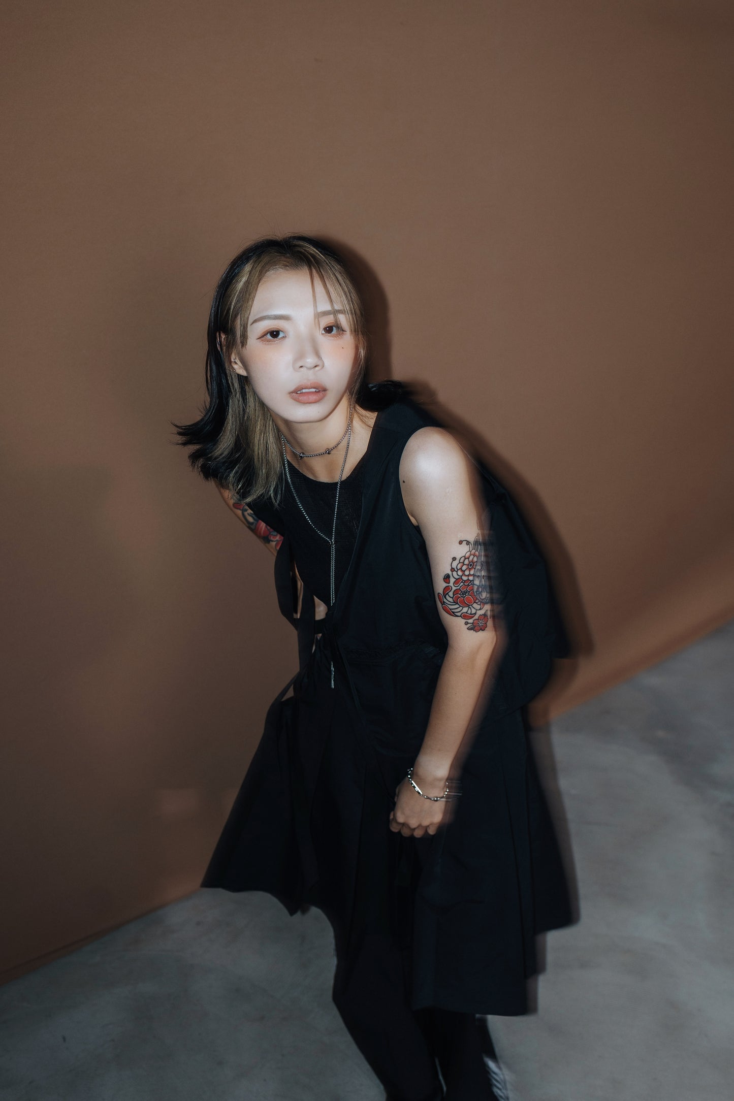 No.202514 Still vest jackrt (black) - 2025 June Collection
