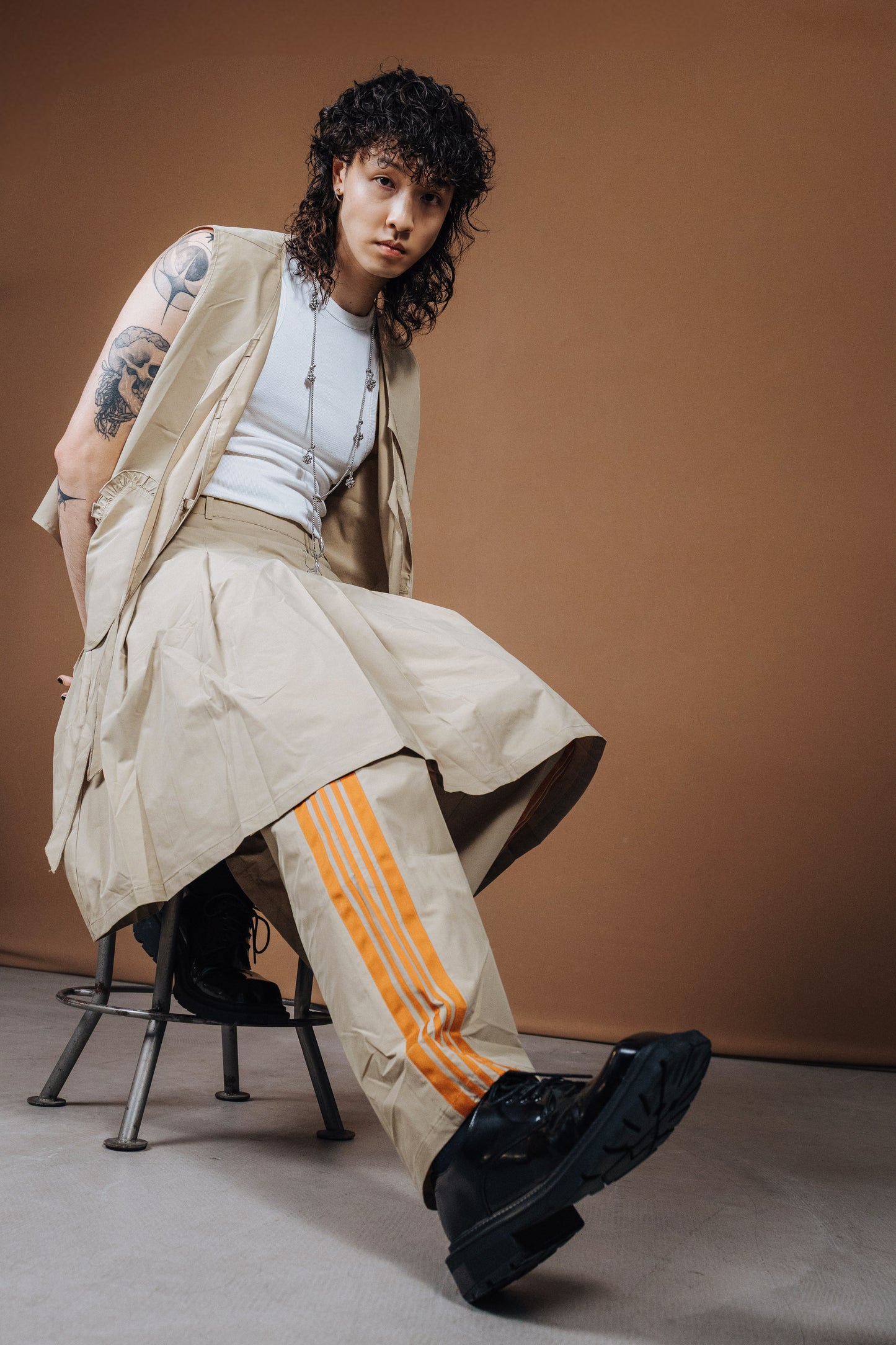 No.202516 Pleated skirt (beige) - 2025 June Collection