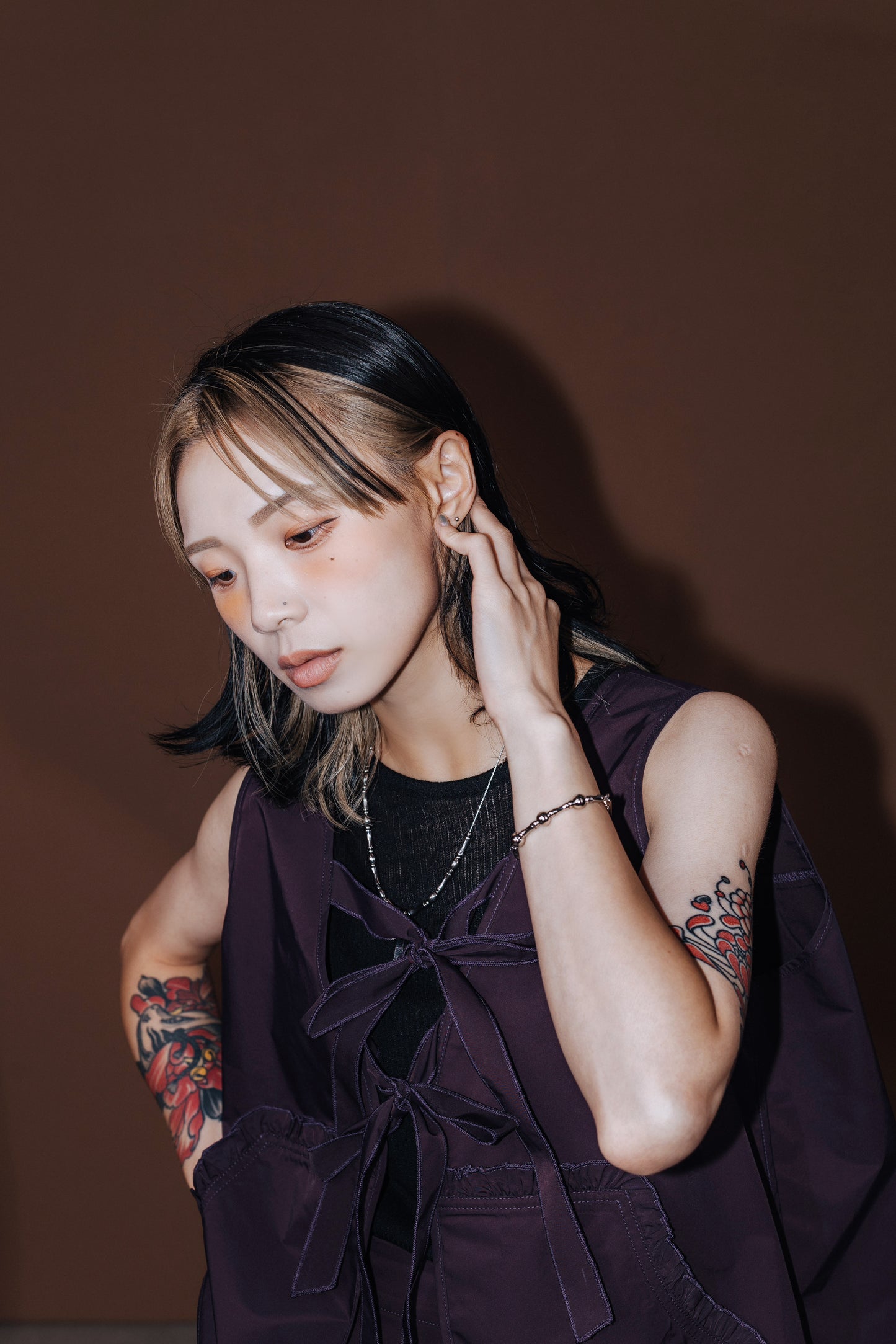 No.202520 Still vest jackrt (purple) - 2025 June Collection