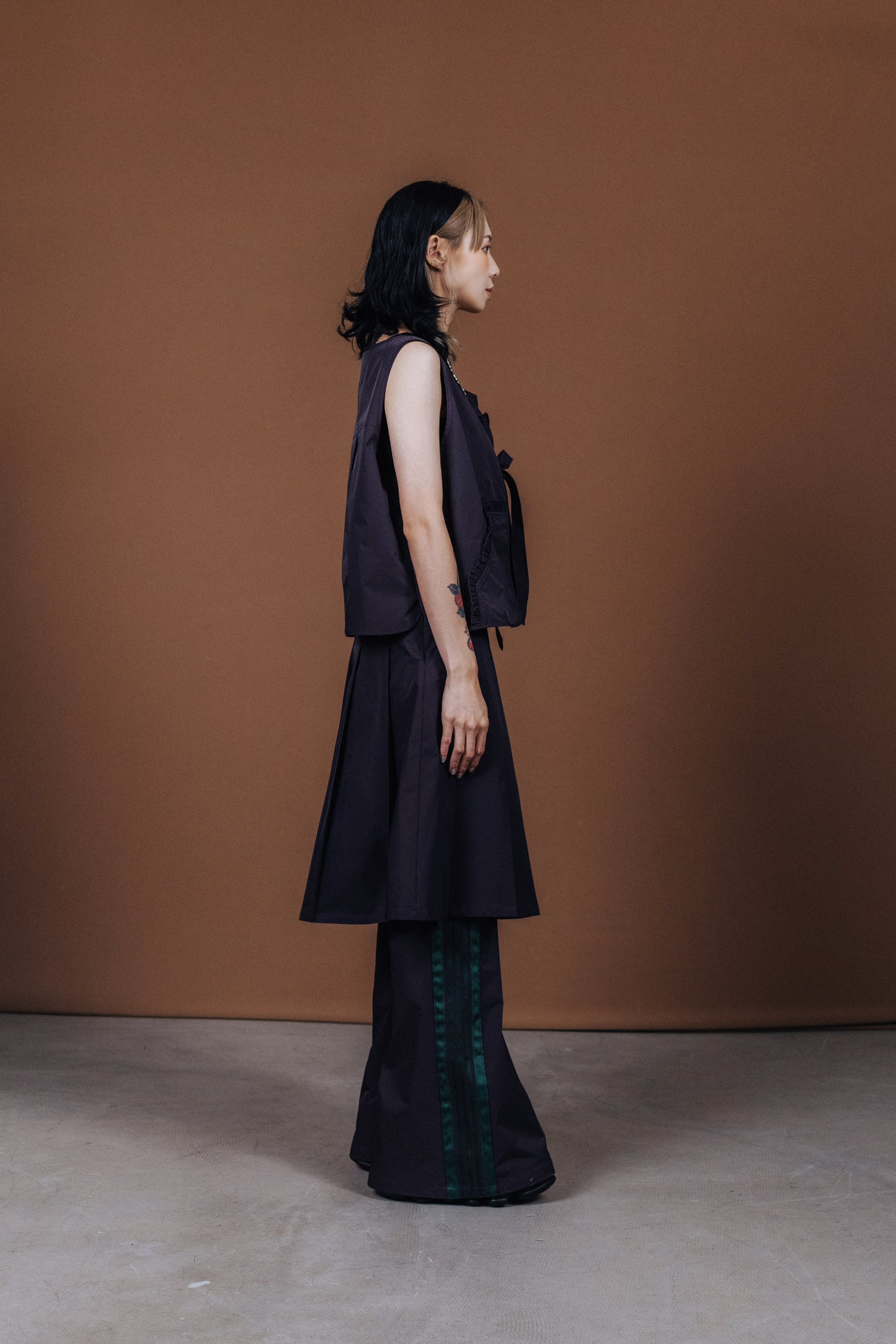 No.202519 Pleated skirt (purple) - 2025 June Collection