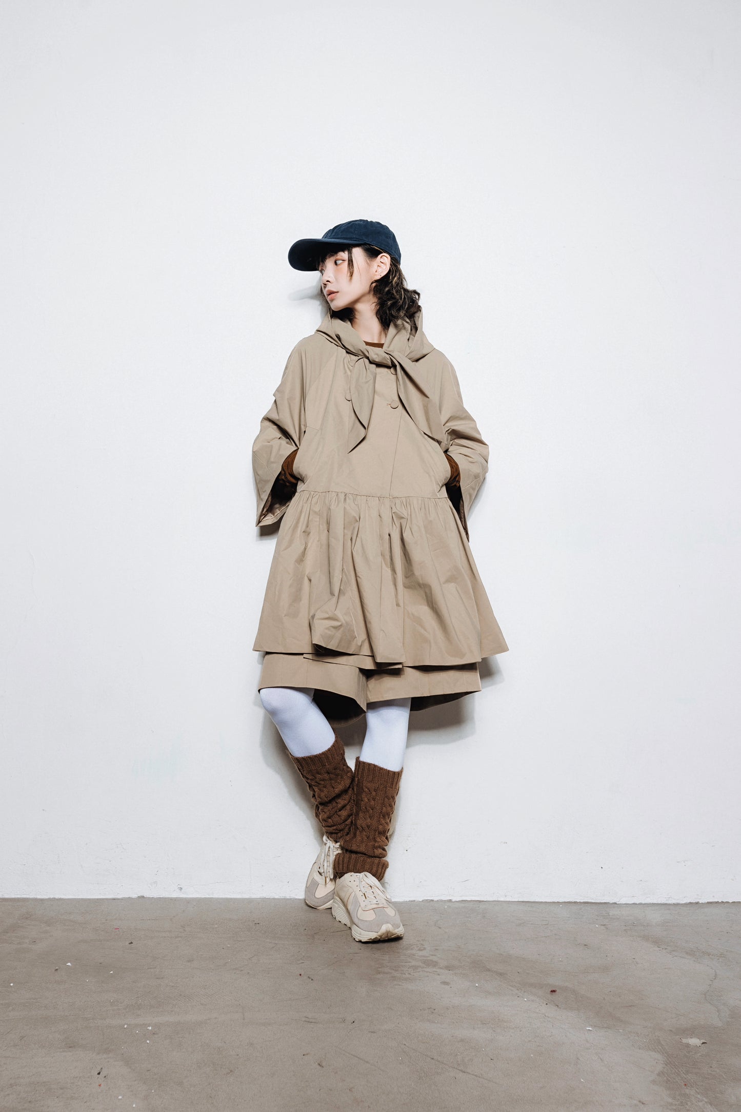 No.202501 Two way Trench coat (beige)- 2025 February Collection