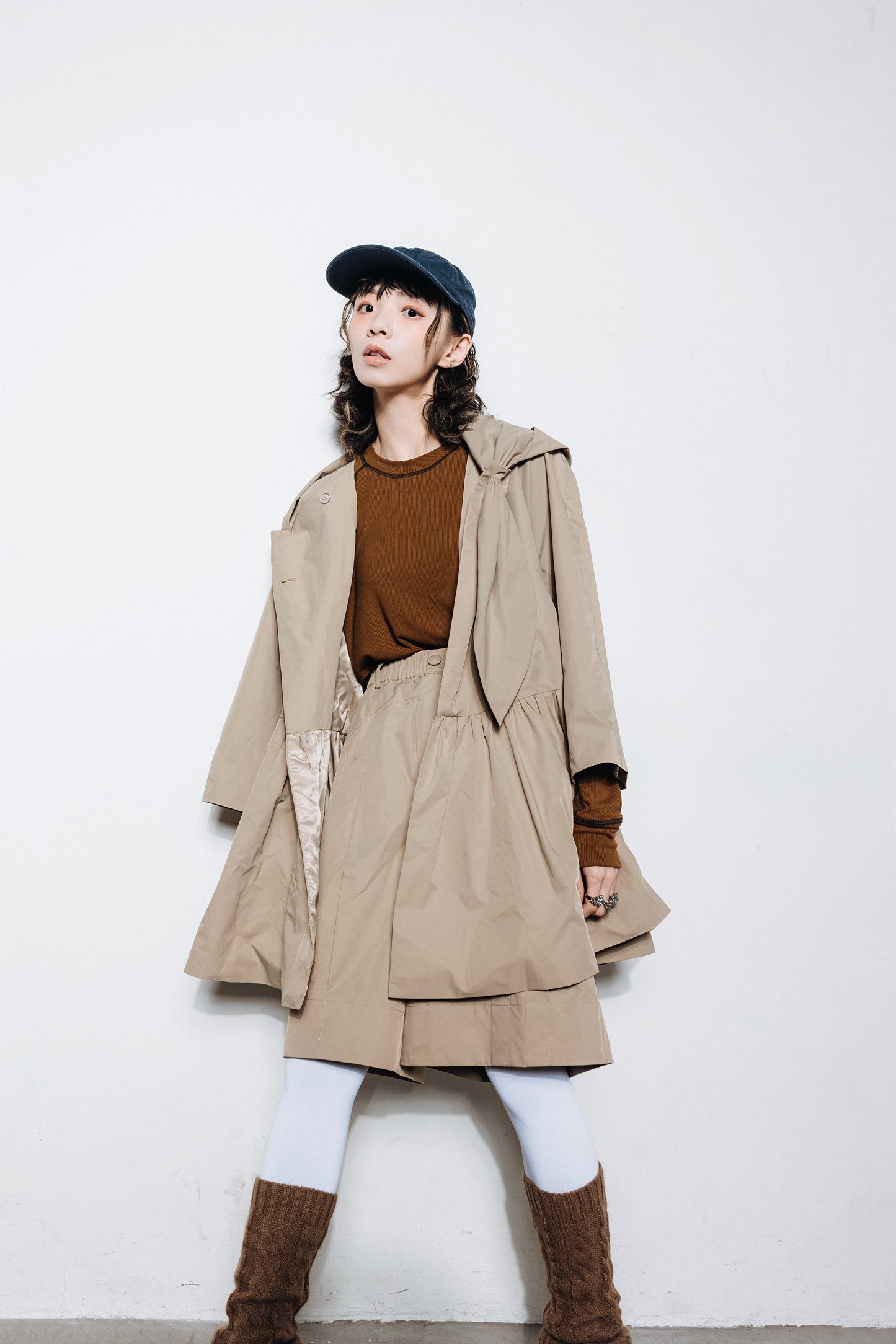 No.202501 Two way Trench coat (beige)- 2025 February Collection