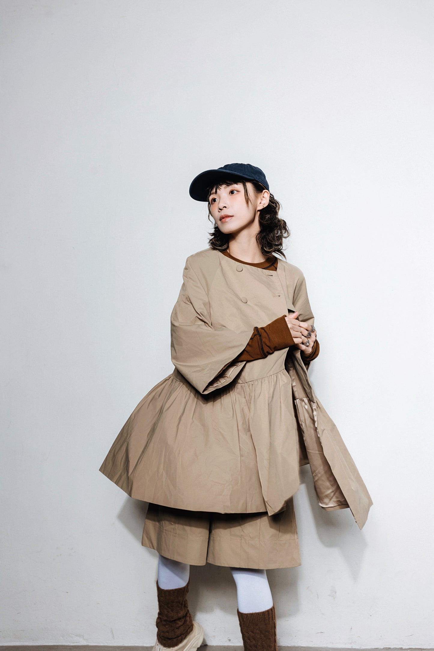 No.202501 Two way Trench coat (beige)- 2025 February Collection