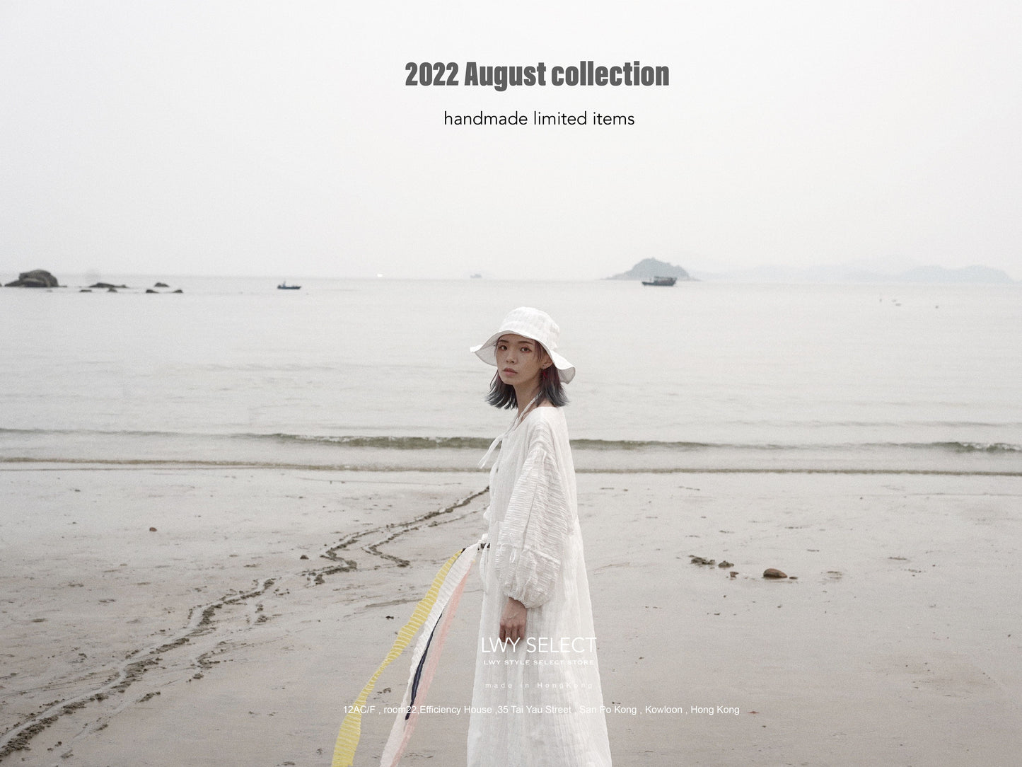 White Bubble check one piece - 2022 August collection